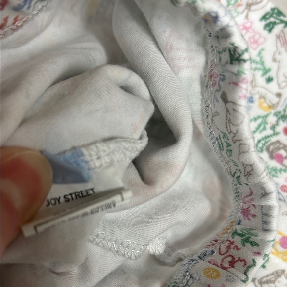 Joy Street Bunny Garden PJ Pants 3T 100% Pima Cotton - Picture 2 of 3